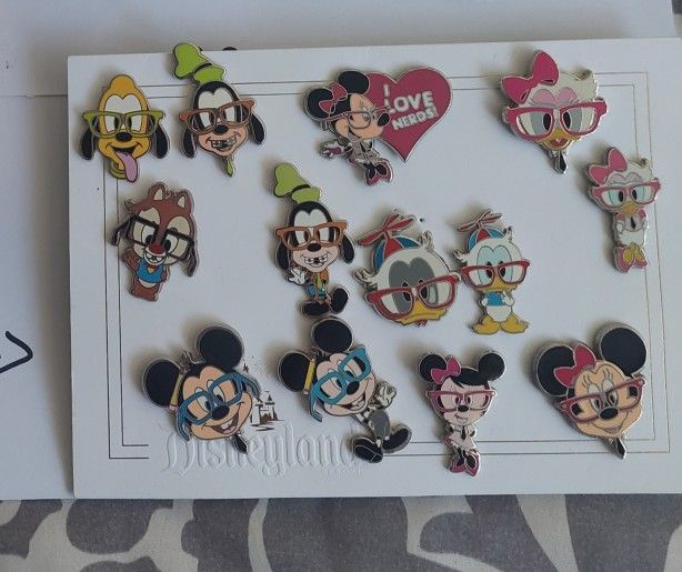 Disney NERD Pins