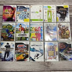 Nintendo Wii Used games - lot 15
