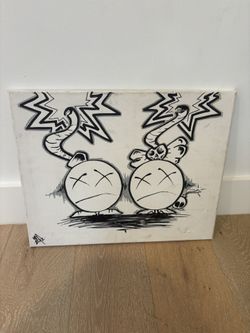 Black And White Abstract Wall Art