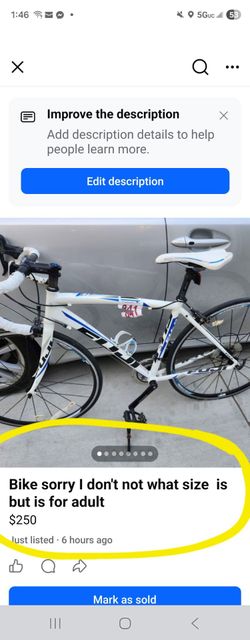 Professional bike large
