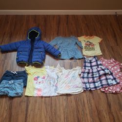 3t Coat, Summerwear, And Other Clothing 