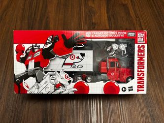 Factory Sealed Original 2024 Hasbro Target Optimus Prime & Bullseye Action Figures