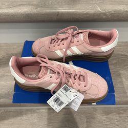 Adidas Gazelle Bold Platform Pink Shoes NEW