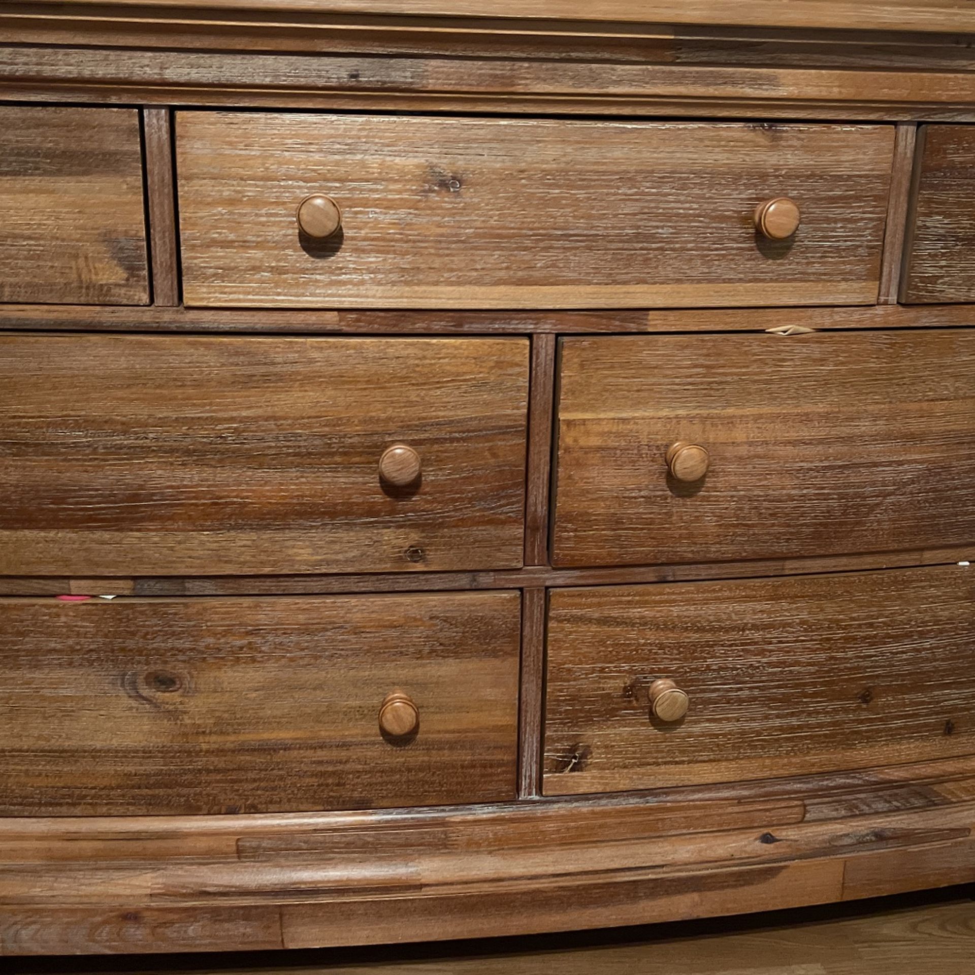 Pembrooke 7 Drawer Dresser by Bertini Natural Rustic for Sale in Agoura Hills CA OfferUp