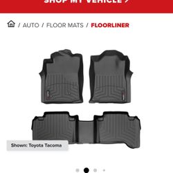 Toyota Tacoma FloorLiner Mat
