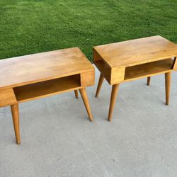 Conant Ball/Russel Wright End Tables