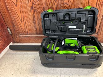 Greenworks 60v chainsaw set
