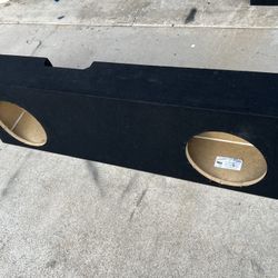 ($150 firm) $330 dollar box for more than 1/2 price. Ported 2/12s sub box for single cabs