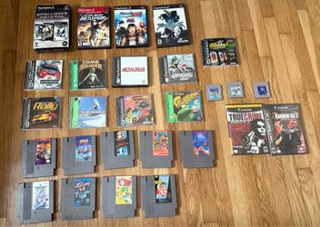 Vintage video games