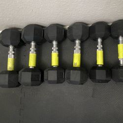 Brand New Set/pair Of 10-15-20 Pound Dumbbells 