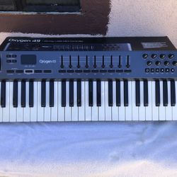 Oxygen 49-key Usb Midi Controller With Keyboard Stand 
