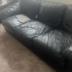 Leather Couch And Loveseat