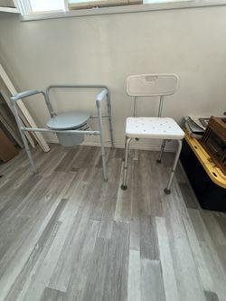 Bariatric Folding Steel Commode- NEW