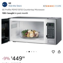 GE Profile PEM31SFSS Countertop Microwave