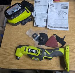 Ryobi PCL430K1 18V Cordless Multi-Tool Kit w/ Battery & Charger open box