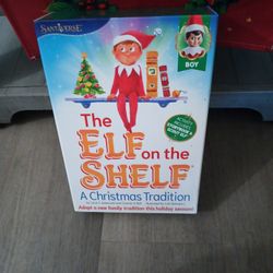 Elf On The Shelf Boy Blue Eyes New