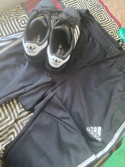 Addias shoes and pants