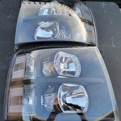 07-13 Chevrolet Silverado Headlights Luces Micas Calaveras Faros Faroles Chevy