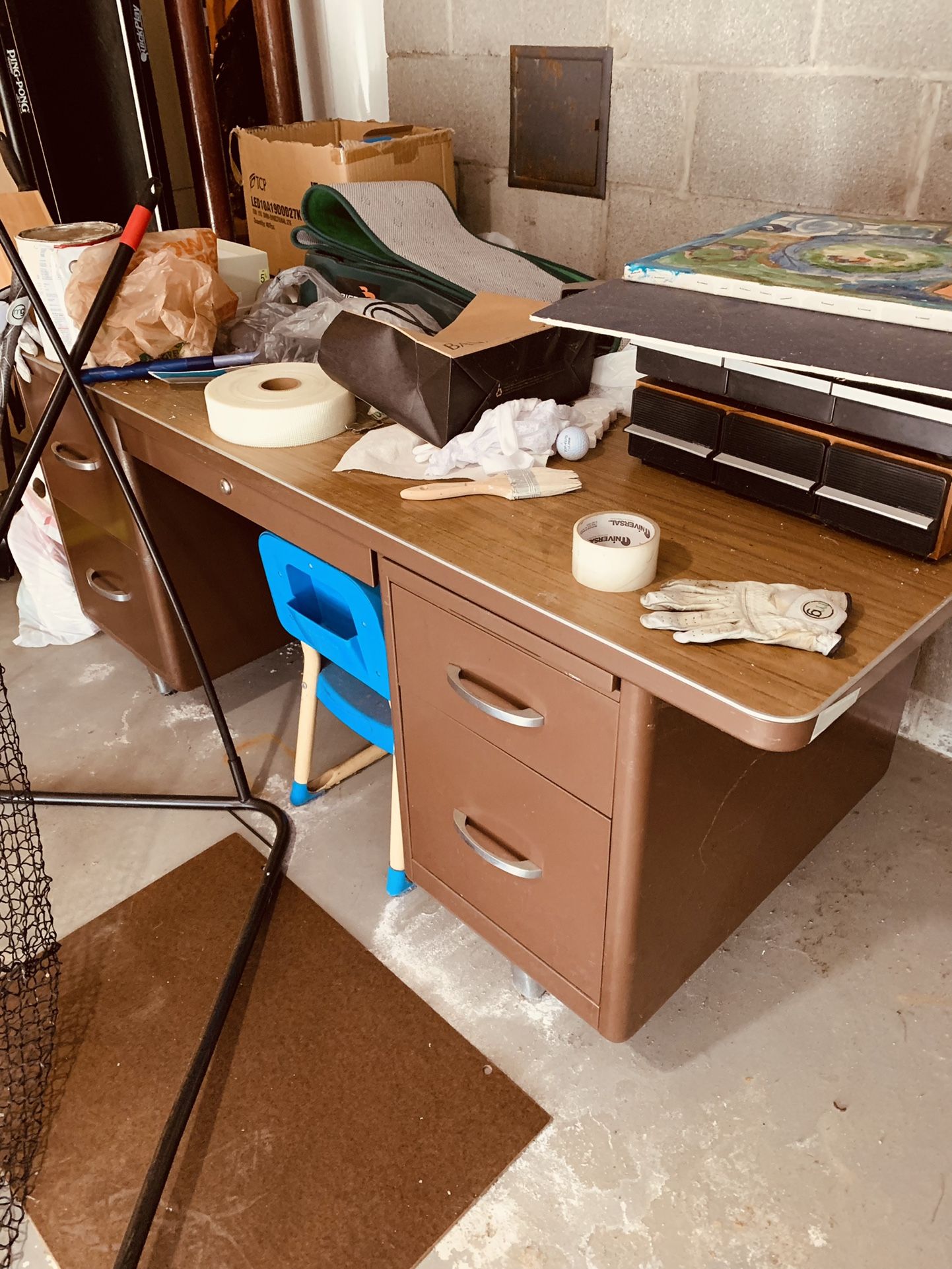 Sturdy Metal Desk