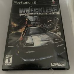 Wreckless PS2 L@@K!!!!