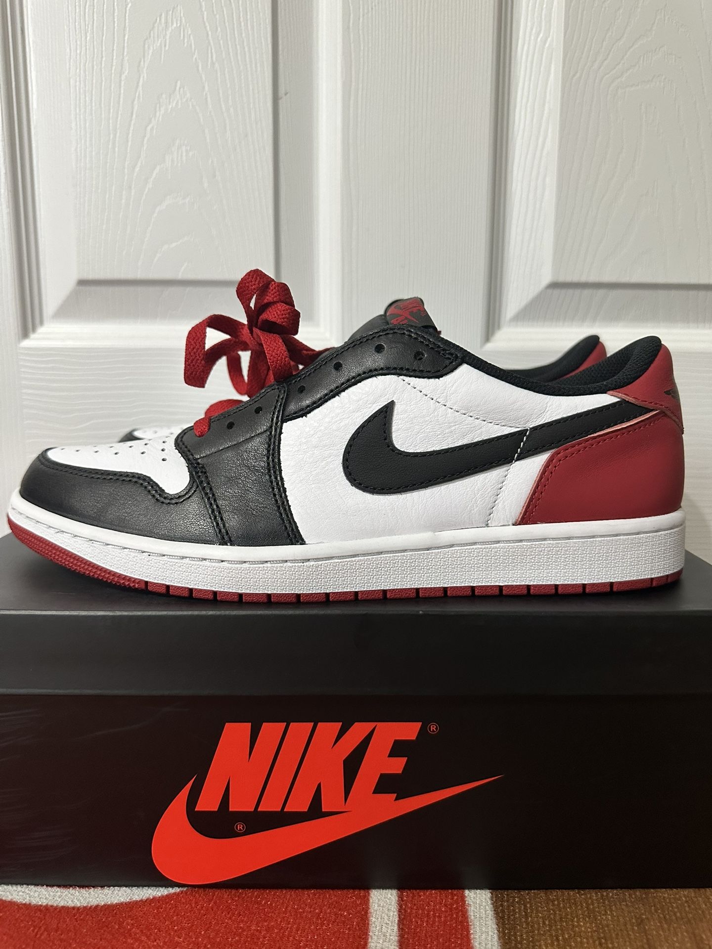 Jordan 1 Low Black Toe OG Size 11.5 