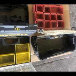 Boxes DEWALT And Milwaukee 
