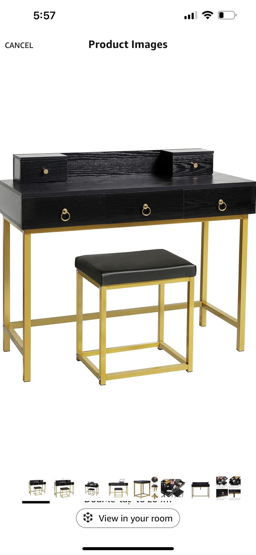 Makeup Vanity/ Computer Desk