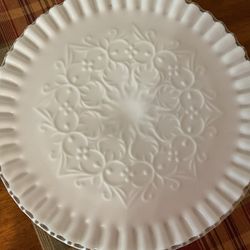Fenton Glass Cake Dish