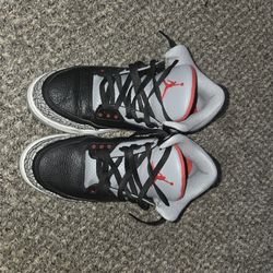 Nike Air Jordan 3 Black Cement Size 11