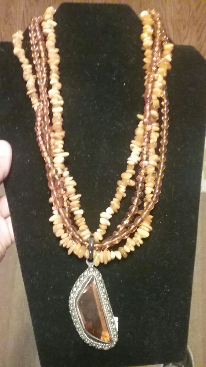 Stunning Amber Necklace purchased in Sedona