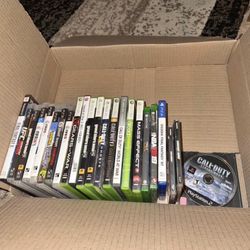 Large video game bundle (Market value $168)