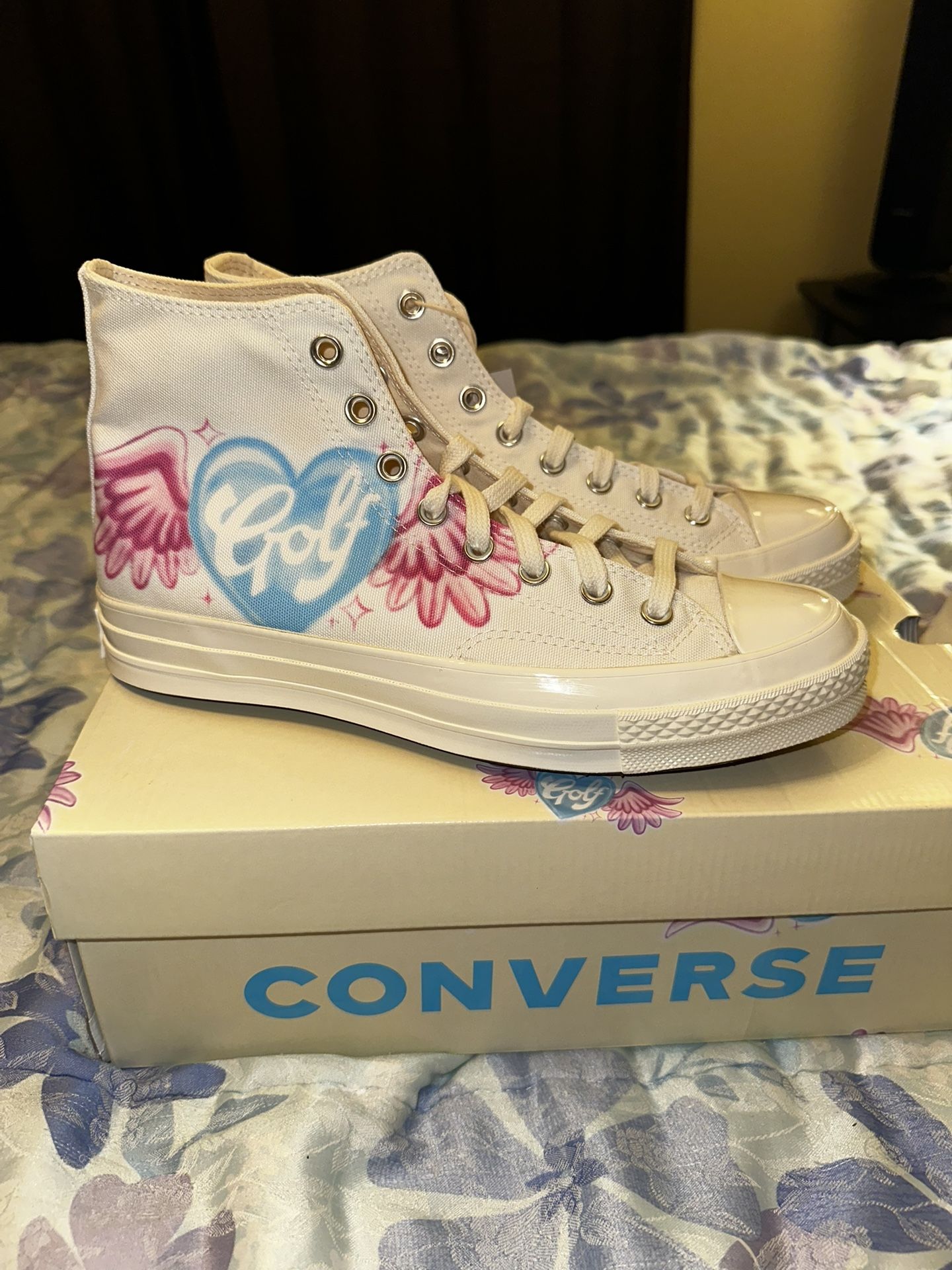 Converse x Tyler, The Creator - Golf Wang Chuck 70 “Airbrush Graffiti” (Size 8.5)
