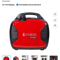 Generator 2000watt Inverter 