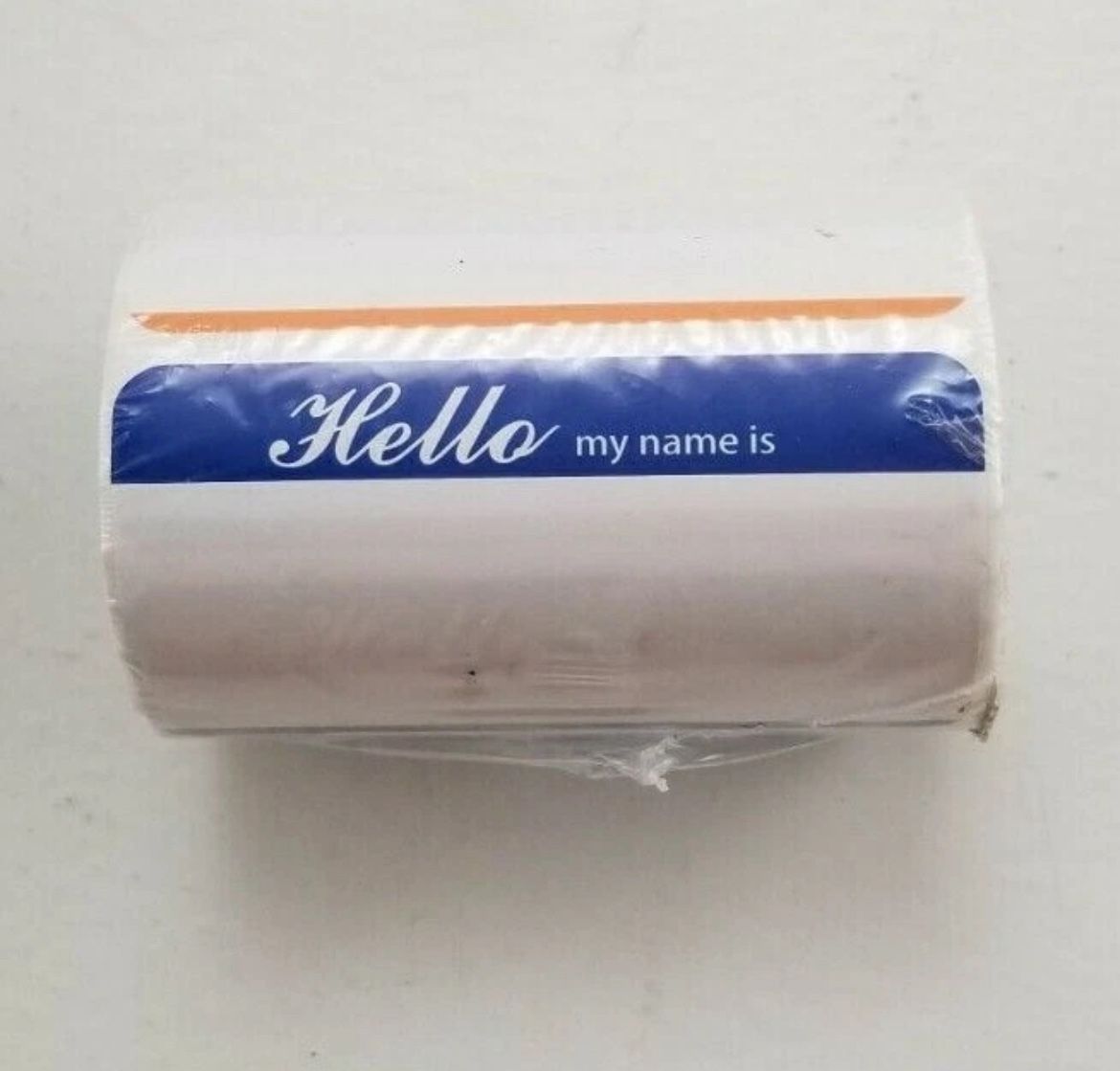 Hello Name Tags 200 Tag Roll