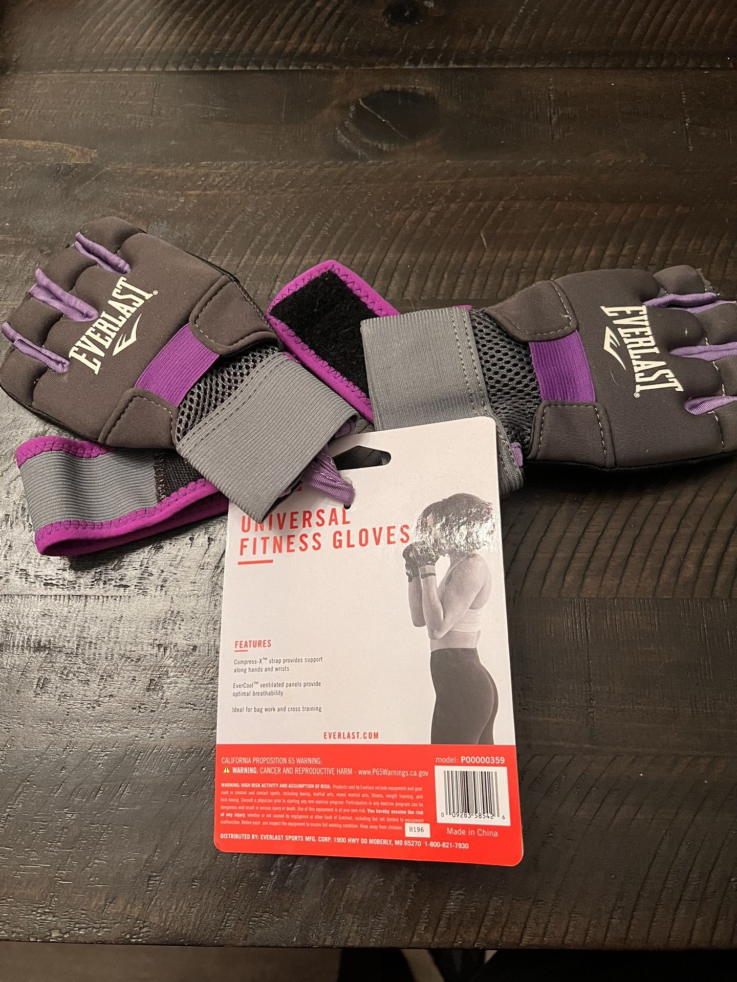 Everlast Universal Fitness Gloves 