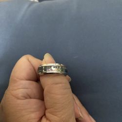I Love You Wedding Band Size 12