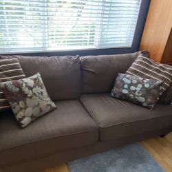 Couch with Fold Out Bed 