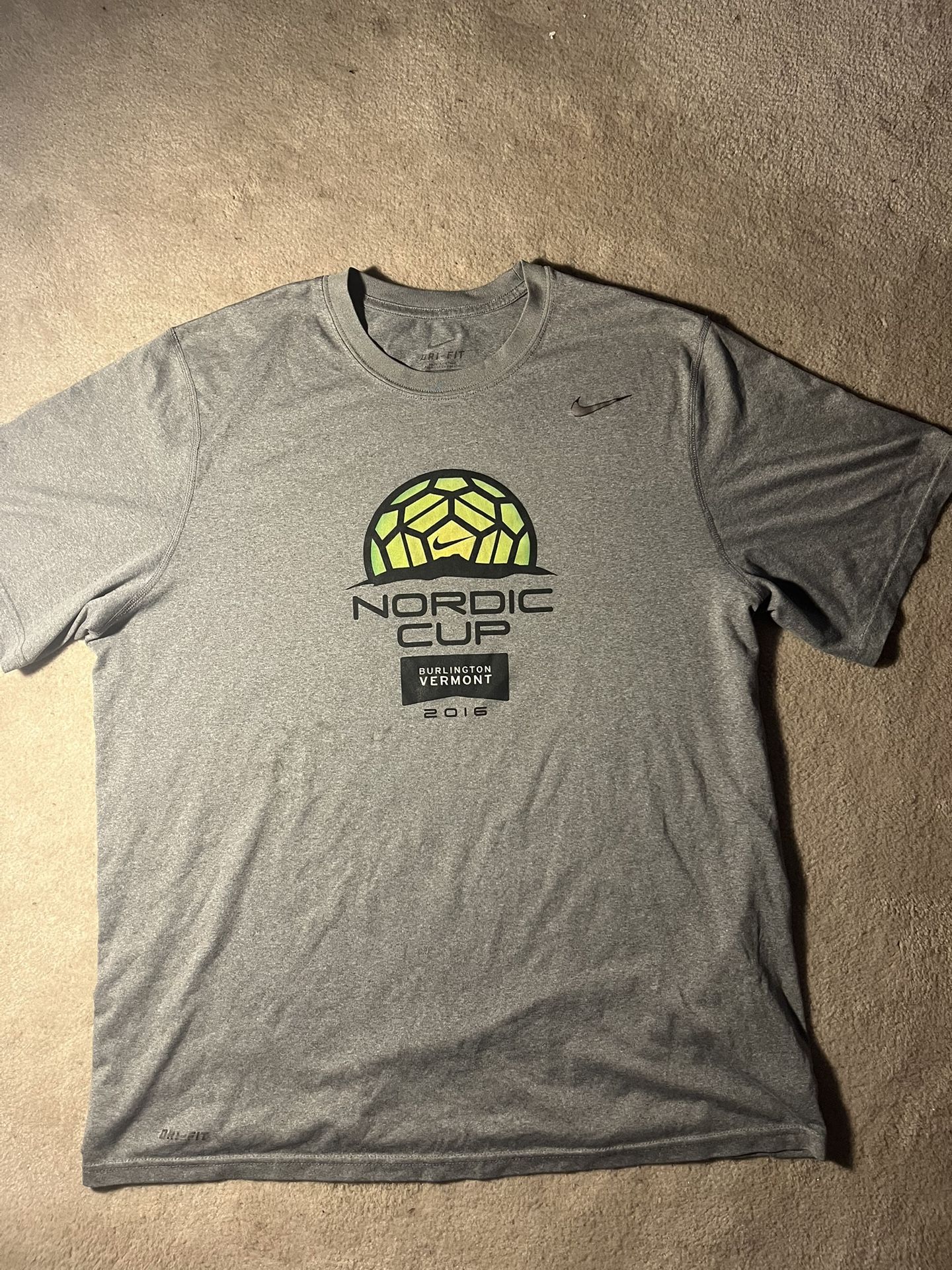 Grey Nike Nordic Cup 2016 T-shirt
