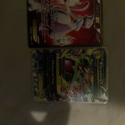 Old  Pokémon Cards Mewtwo Ex And Mtranitar Ex