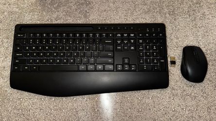 Wireless Keyboard and Mouse RGB Gaming