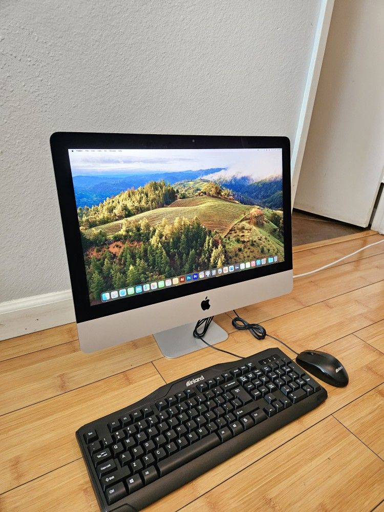 Imac 4k retina 21 inch core i5 16gb 512gb ssd, final cut, logic, Adobe, office, or best offers