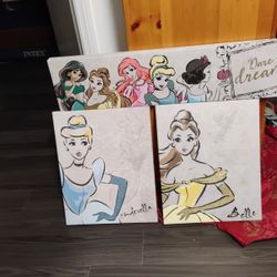 Walt Disney Collection Portrait Original Pics Hand Painted