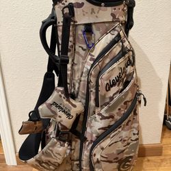 Cleveland Golf Camo Stand Bag - Rare!