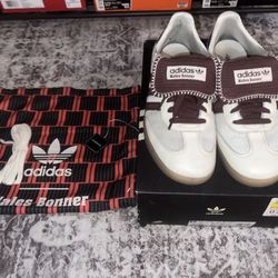 adidas Wales Bonner x Samba Pony Fur Men's Sneaker Cream White Brown