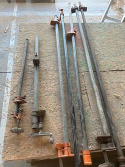 Wood Pipe clamps