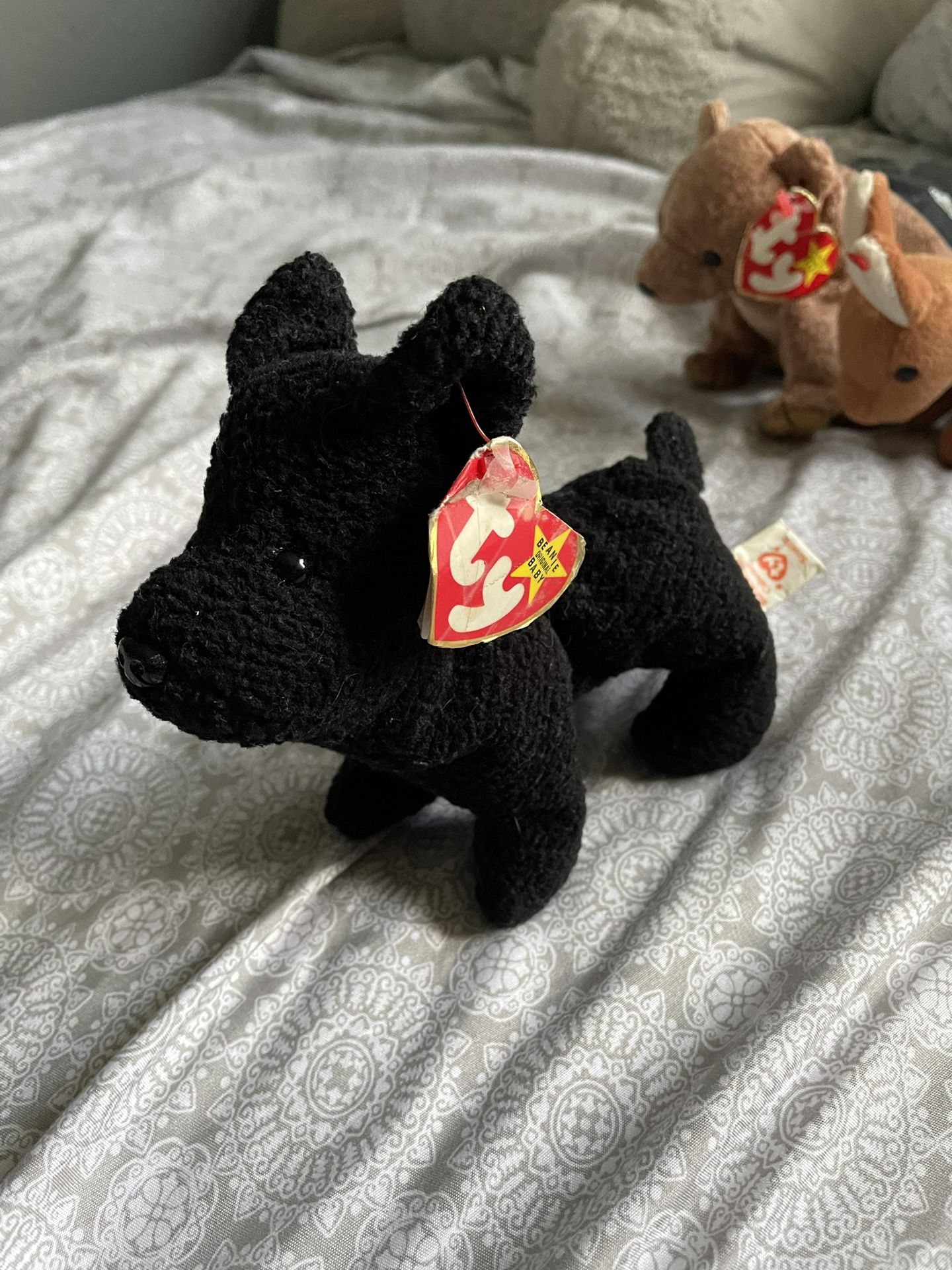 Beanie Baby Scottie 1996 With Hang Tag