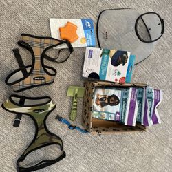 Dog Bundle- Inflatable Collar- Harness And More