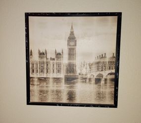 Vintage style Framed picture