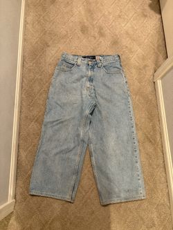 Anchor Blue Baggy Jeans