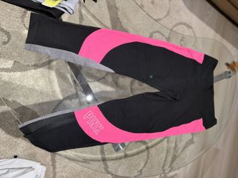 Active Wear Pink Victorias Secret Leggings 